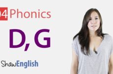 English Phonics Consonants d & g
