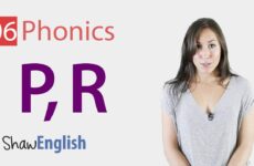 English Phonics Consonants 'p' And 'r'